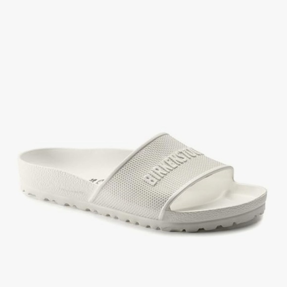 Birkenstock Barbados Eva White Mules - Picture 1 of 5